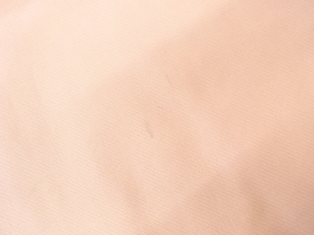  牡丹に扇・亀甲模様織出し名古屋帯